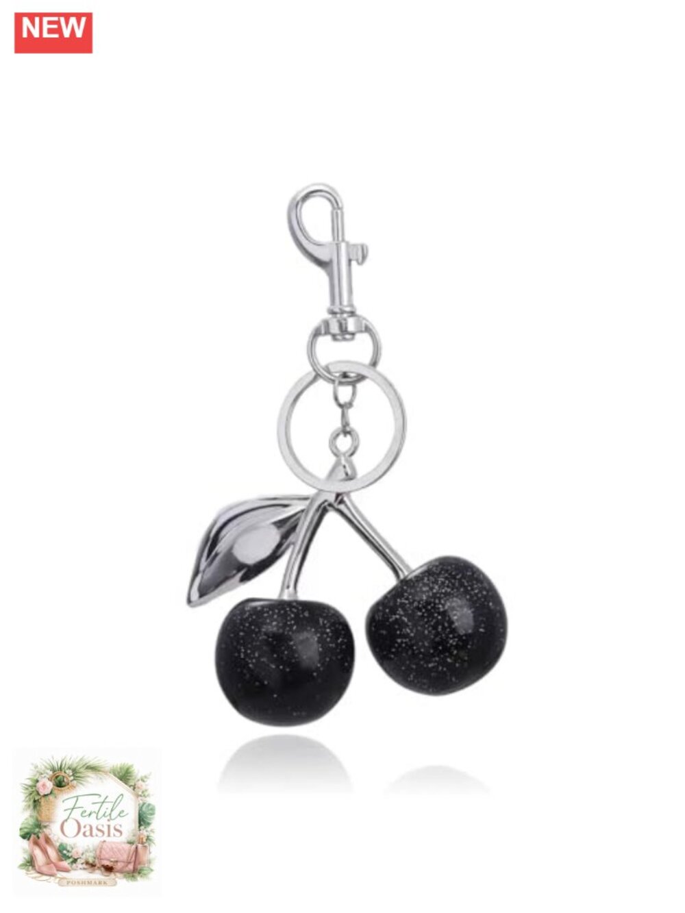 Cherry Bag Charm Purse Charms for Handbags Cute Keychain Accessories Women
